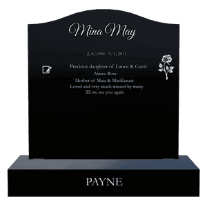 Mother Memorial memorial design preview