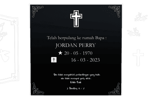 Square - Angel Cross memorial design preview