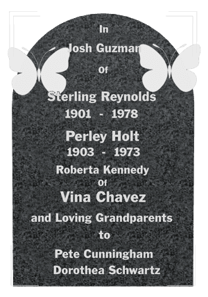 Half Round - James memorial design preview