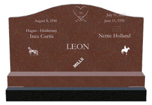 Serpentine - Heart Horse memorial design preview