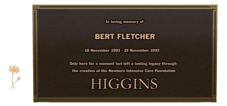 Bronze Plaque Bronze Plaque – In Loving Memory preview