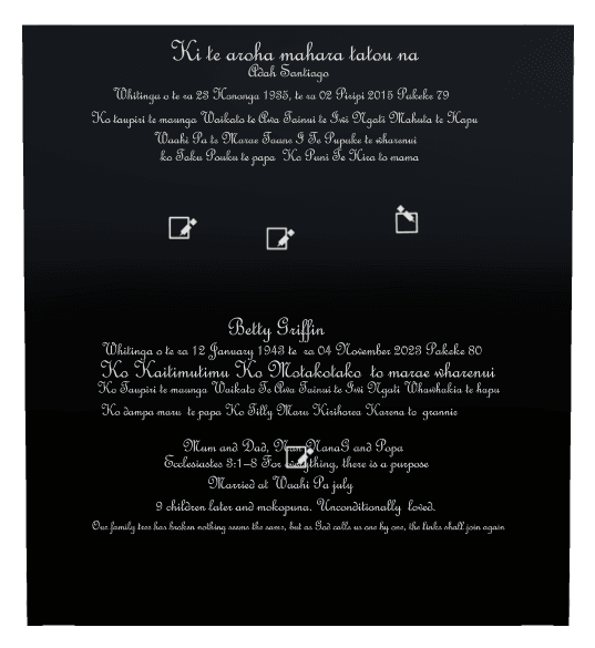 Rectangle (landscape) Laser-Etched Color Plaque – Mother Memorial preview