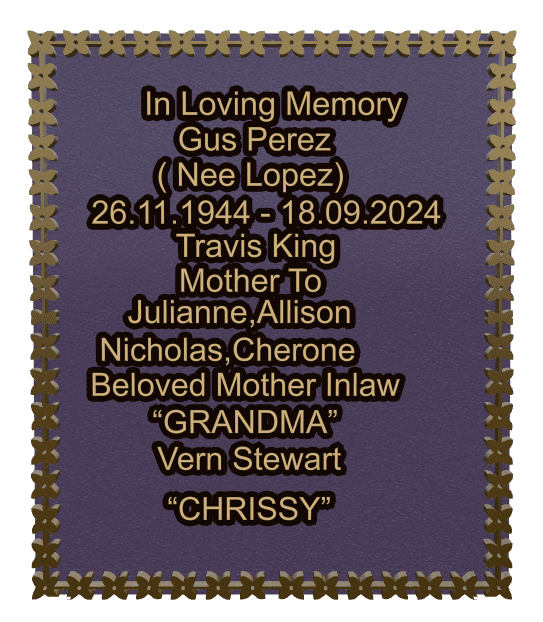 Rectangle (landscape) Bronze Plaque – Husband Memorial preview