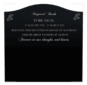Serpentine - Devoted Husband 3 memorial design preview