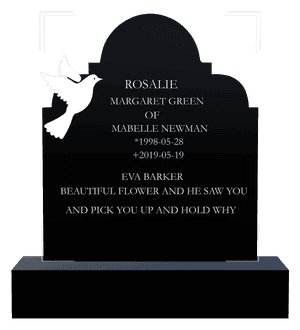 Headstone 32 - Rest in Peace memorial design preview