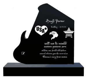 Headstone 7 - Bird memorial design preview