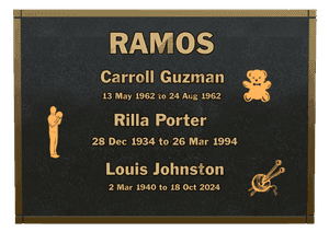 Rectangle Landscape Mark memorial design preview