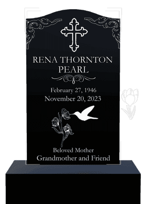 Serpentine - Bird Cross 7 memorial design preview