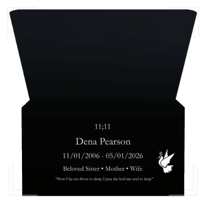 Headstone 45 - Beloved Sister memorial design preview