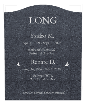 Serpentine - Forever Loved 12 memorial design preview