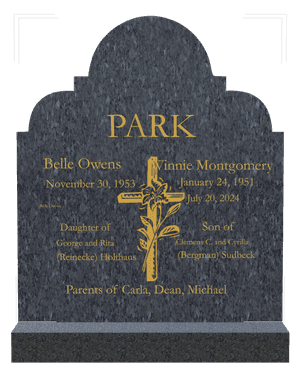 Headstone 32 - Daughter memorial design preview