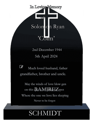 Headstone 20 - Much Loved memorial design preview