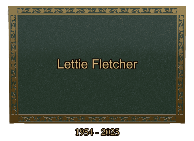 Rectangle (landscape) Bronze Plaque – cat preview