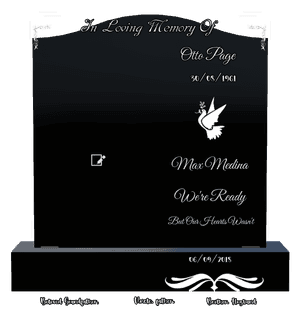 Serpentine - In Loving Memory 74 memorial design preview
