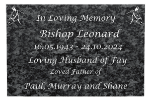 Rectangle Landscape Loving Husband 13 memorial design preview