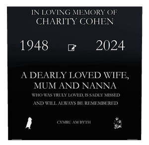 Square - In Loving Memory 54 memorial design preview