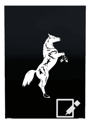 Rectangle 125x175 - Horse memorial design preview
