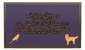 Rectangle Landscape Forever in Our Hearts 31 memorial design preview