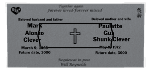 Square - Forever Loved 10 memorial design preview