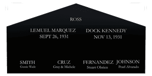 Biblical Memorial Laser-Etched Headstone preview