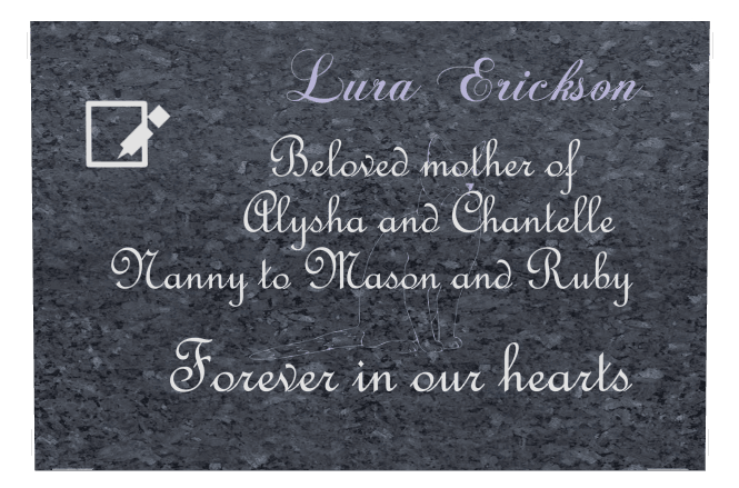 Rectangle (landscape) Traditional Engraved Plaque – cat preview
