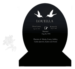 Headstone 28 - Timothy memorial design preview