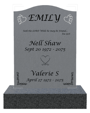 Religious Memorial memorial design preview