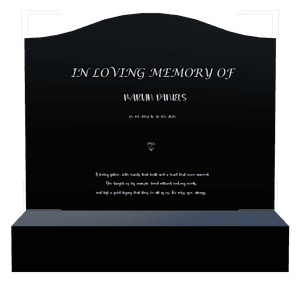 Serpentine - Loving Father memorial design preview