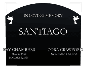 Dove Memorial Laser-Etched Headstone preview