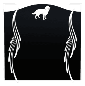 Serpentine - Dog memorial design preview