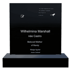 Square - Bird 4 memorial design preview