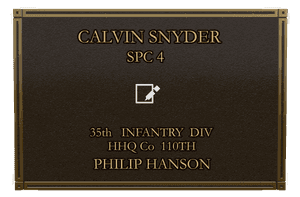 Military Veteran memorial design preview