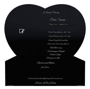 Wife Memorial memorial design preview