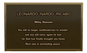 Religious Memorial memorial design preview