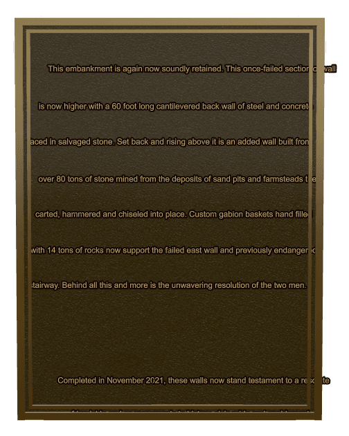Rectangle (portrait) Bronze Plaque – Memorial preview