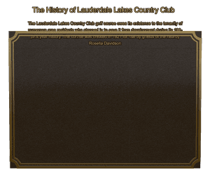 Rectangle Portrait Golf memorial design preview