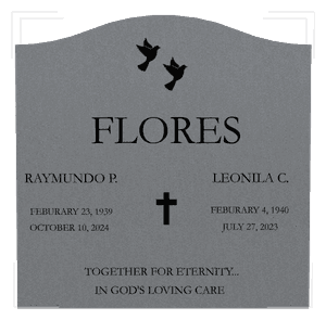 Religious Memorial memorial design preview