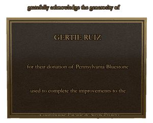 Dedication Bronze Plaque preview