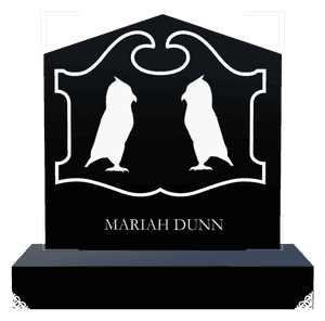 Peak - Owl memorial design preview