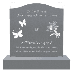Serpentine - Butterflies Flower 2 memorial design preview