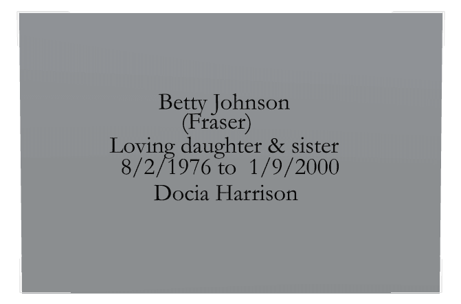 Rectangle (landscape) Stainless Steel Plaque – Daughter Memorial preview