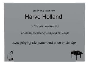 Rectangle Landscape in Loving Memory 91 memorial design preview
