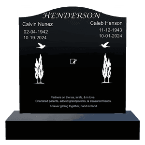 Serpentine - Treasured Friend memorial design preview