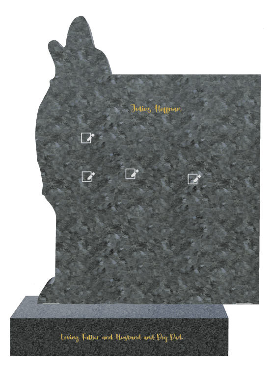 Traditional Engraved Headstone – Loving Father preview