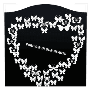 Butterfly Memorial memorial design preview