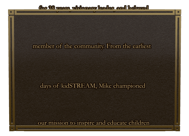 Bronze Plaque Bronze Plaque – Dedication Plaque preview