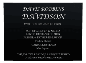 Father Memorial Laser Colour Plaque preview