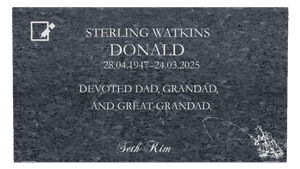 Father Memorial Traditional Plaque preview