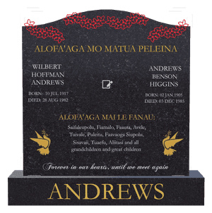 Floral Memorial memorial design preview