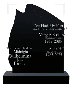 Headstone 14 - John memorial design preview
